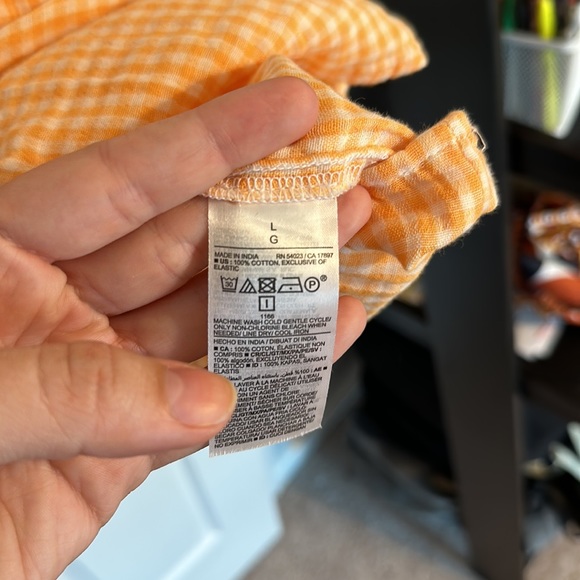 Baby doll tank with shoulder ties - Picture 6 of 6